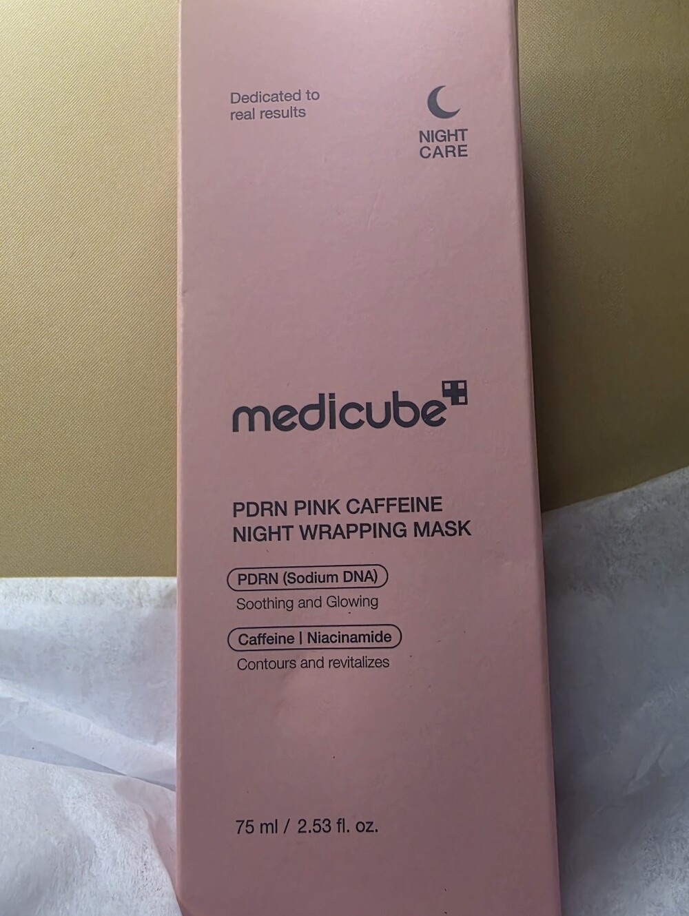 Medicube PDRN Pink Caffeine Night Wrapping Mask